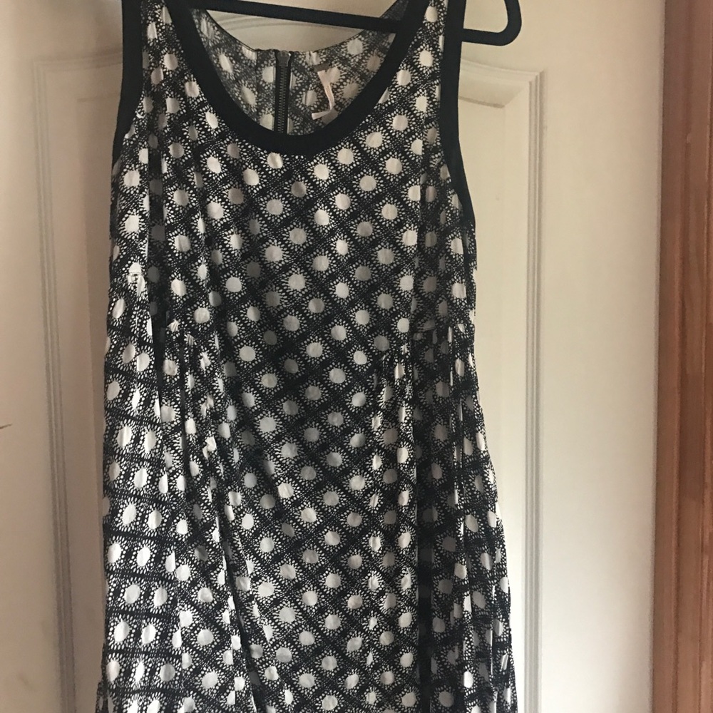 Black and White Free People Tunic
